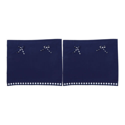 2Pcs Delicate Practical Sturdy Home Curtains Decors Decor Kitchen