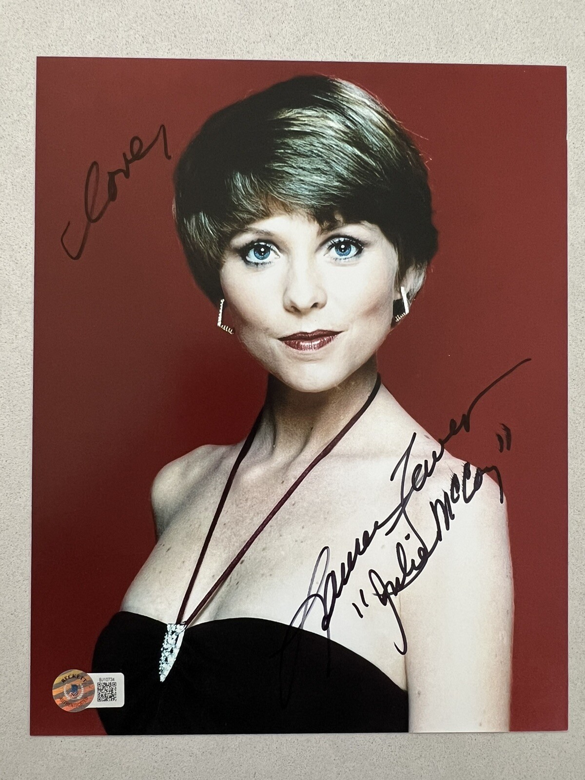 Lauren Tewes autographed signed 8x10 photo Beckett BAS COA Sexy Love