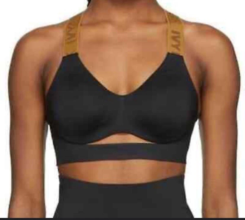 Ivy Park Beyoncé Adidas Sujetador Negro Dorado 2X Pantalones Cortos Atléticos 3X GOTEO 2.2 OBTIENES AMBOS Foto 3 de 4