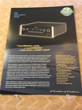 ORIGINAL MCINTOSH-C46 AUDIO CONTROL CENTER - GRAPHICS BROCHURE D1020