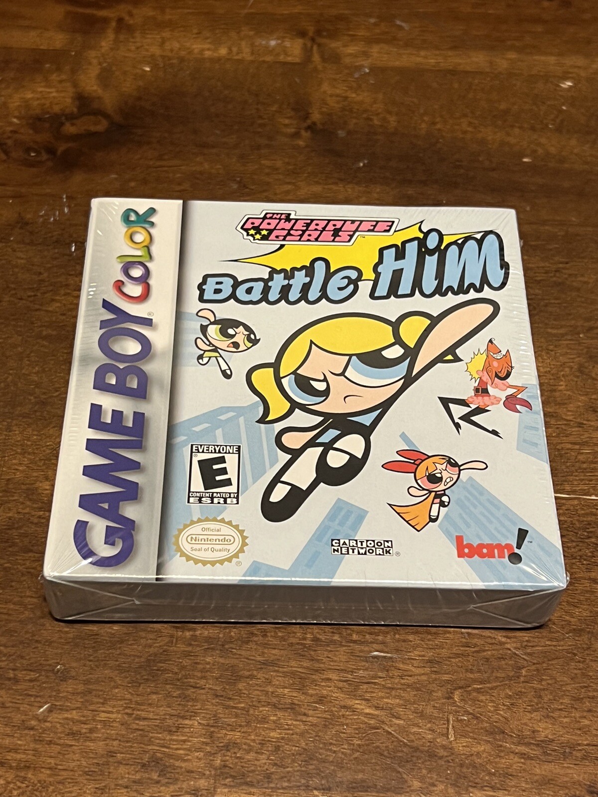 Powerpuff Girls Battle Him (Gameboy Color GBC) Brand New Sealed