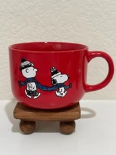Red Peanuts Christmas Mug – Charlie Brown & Snoopy – Modern Gourmet Foods
