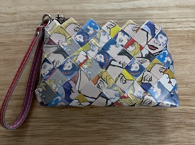 Nahui Ollin DISNEY Princess Candy Wrapper Wristlet Wallet Purse Cinderella Snow