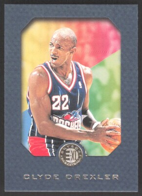 1995-96 SkyBox E-XL Clyde Drexler Houston Rockets #30