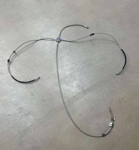 Front Brake Hose Line Kit For Can-Am Outlander 450 570 650 800 850 1000R 2012-23 - Image 2 of 4