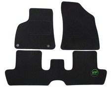 Velour Fußmatten Autotepiche Für Peugeot 3008 2009-2016 3-Tlg Ohne Bef.