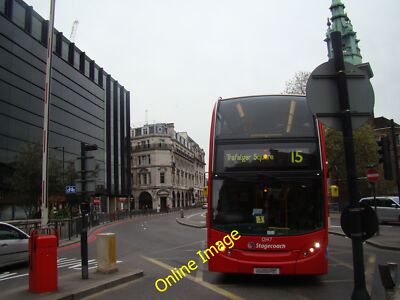 Foto 12x8 A Nummer 15 Einbiegung in Great Tower Street London Der Bus - nur c2014