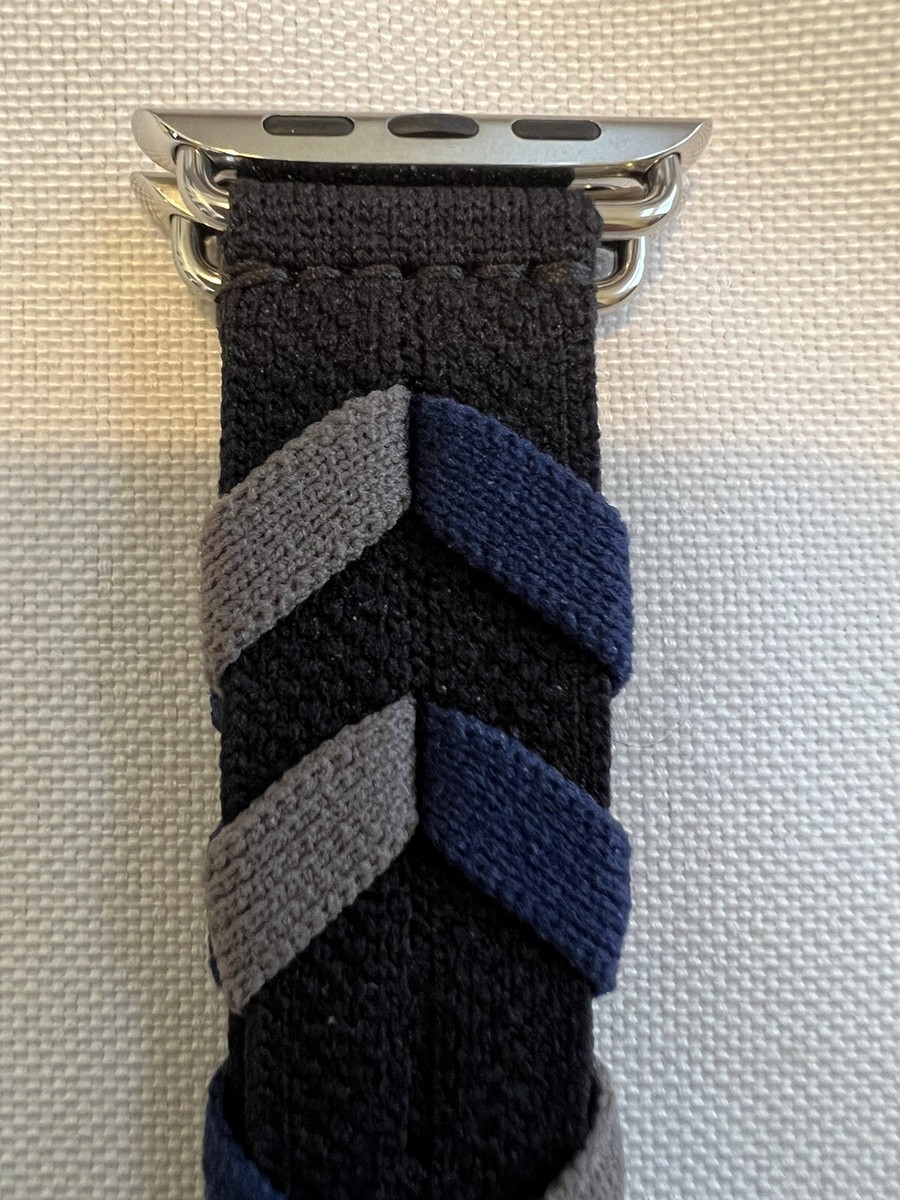 Apple Watch Hermès - 45mm Noir Bridon Single Tour Band. | eBay Apple Watch Hermès - 45mm Noir Bridon Single Tour Band. | eBay