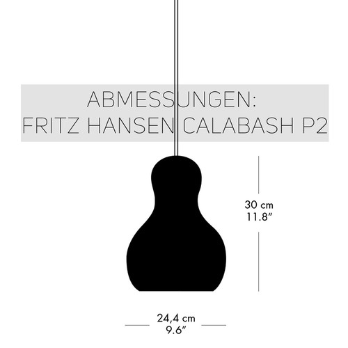 FRITZ HANSEN Calabash P2 - Lightyears - Red Chrome Lampe Pendelleuche COMPLOT - Bild 4 von 4