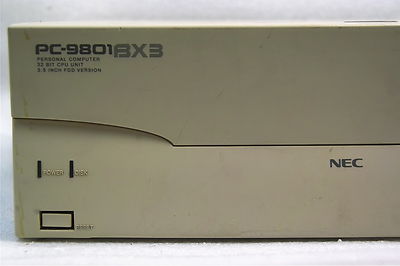 NEC PC-9801BX3 PERSONAL COMPUTER 32 BIT CPU UNIT,PC-9801BX3/U2