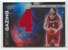 LUIS SCOLA STAR GAZING JERSEY #01/25 HOUSTON ROCKETS #1