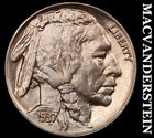 1937 Buffalo Nickel - Choice Gem Brilliant Uncirculated++++  Lustrous  #J9895