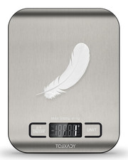 11Lb Digital Kitchen Food Scale 6 Units LCD Display  Tare Function, Compact D.