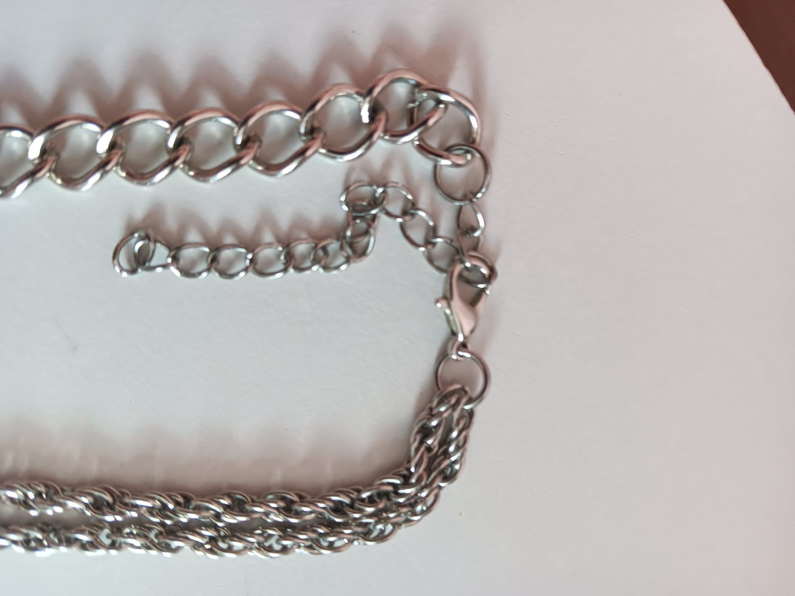 Crystal Circle Statement Pendant Silver Tone Neck… - image 7