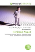 Frederic P. Miller (U. A.) | Herbrand Award | Taschenbuch | Englisch (2026)