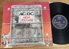 AC/DC - High Voltage Vinyl LP Aussie/OZ  1975 Blue Roo 1st Press Broonzy credit