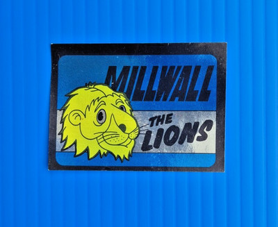 ABC GUM FOOTBALL TEAMS EMBLEME 1968 FOLIEN, MILLWALL