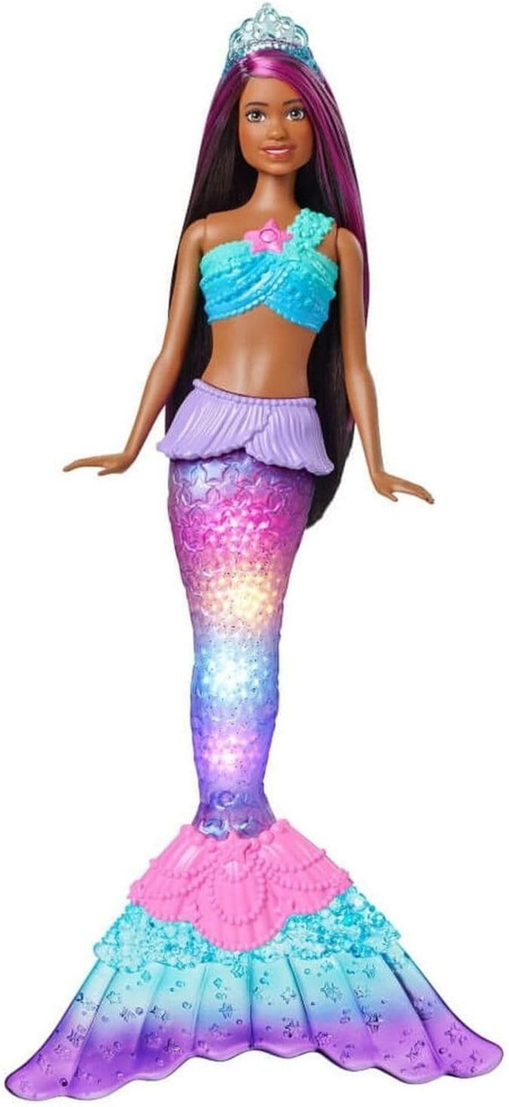 Mermaid Doll with Water-Activated Twinkle Light-Up Tail,  Dreamtopia Mermaid Toy