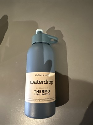 Waterdrop Thermo Steel Bottle Blau Neu 