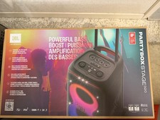 JBL PartyBox Stage 320 Portable Bluetooth Party Speaker - Black