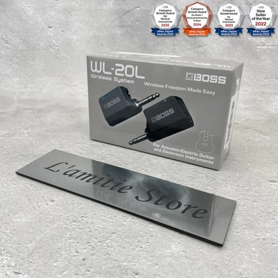 Boss WL-20L Guitar Wireless System Tone Simulation Model Japan WL20L Black Gray