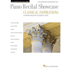 Piano Recital Showcase Classical Inspirations Late Elem Int Level