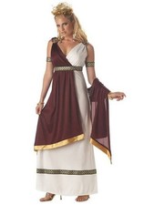 Roman Empress Greek Goddess Costume by California Costumes Collections 01069