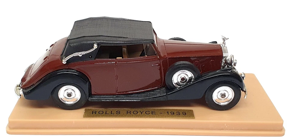 Solido 1/43 Scale Diecast No. 46 - 1939 Rolls Royce - Met. Brown/Black - Image 3 of 4