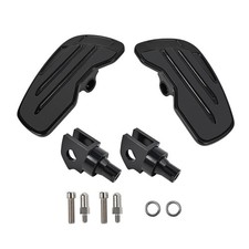 Schwarz Fahrer Trittbretter Fußrasten Fußstütze Für Kawasaki VN650 Vulcan 2015+