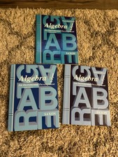Saxon Algebra 1/2 3rd edition Set