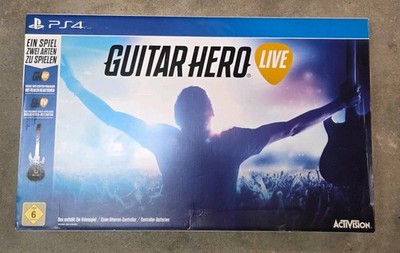 GUITAR HERO Live für Sony PlayStation 4 mit Gitarre in OVP ohne Dongle PS4