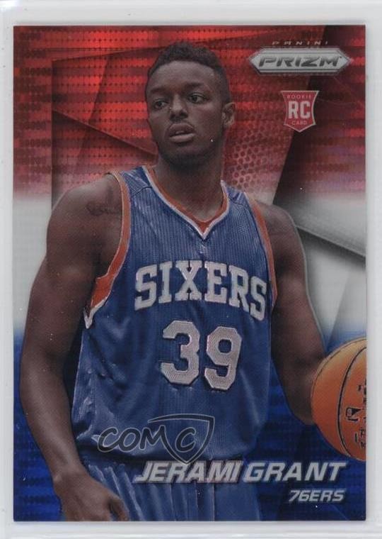 2014-15 Panini Prizm Red White & Blue Pulsar Jerami Grant #282 Rookie RC 1c0s