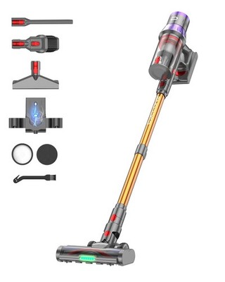 YU7 Max Cordless Vacuum Cleaner 650W 80Min 55kPa Powerful Suction Stick Vacuu...