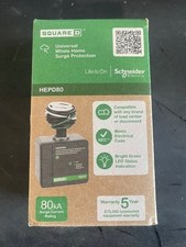 Square D HEPD80 Whole Home Electronics Protective Device AC Surge 80kA 8729 New