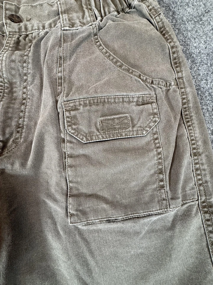 Pantalones Cortos Woolrich Para Hombres 36 Carga Exterior Calce Relajado Utilidad Bolsillos Lote de 2 Foto 3 de 4