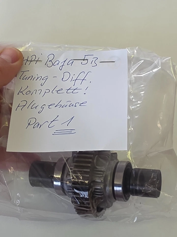 HPI BAJA 5B Differential komplett mit Alugehäuse Tuningteil auch Rovan&Rofun 5B - Bild 3 von 4