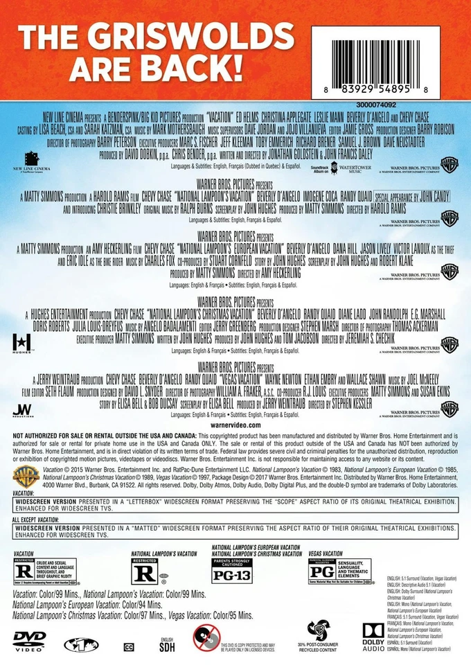 Vacation Collection DVD NEW Foto 4 de 4