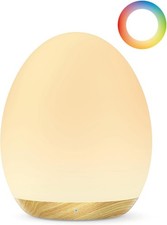 Night Light for Kids, Baby Egg Light with 7 Colors Changing Mode Stepless D...