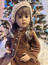 Götz Puppe Künstlerpuppe doll Sissel Skille Kristine mit Zertifikat limitiert