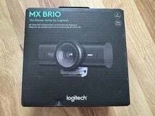 Logitech MX Brio 4K Ultra HD Collaboration  Streaming Webcam Black 