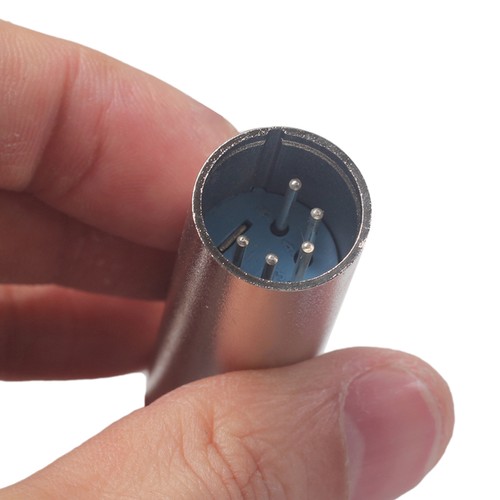 Audio Adapter 5 Pin XLR Male Connector For DMX Lighting Equipment - Picture 4 of 12