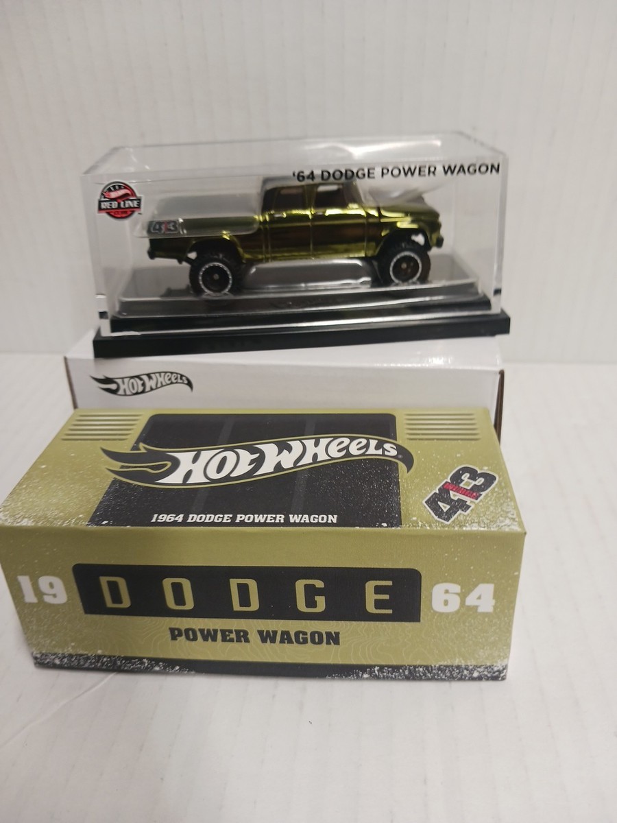 HOT WHEELS RED LINE EXCLUSIVE 1964 Dodge Power-Wagon Collector