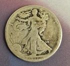 1917-s Walking Liberty Silver Half Dollar. Walker 90% Silver