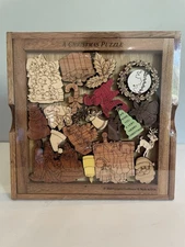 2020 Creative Crafthouse “A Christmas Puzzle” Handmade In USA - 20 Pieces