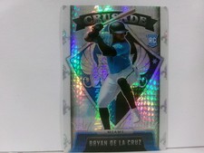 2022 Panini Chronicles Crusade Hyper Prizm /299 Bryan De La Cruz #9 Rookie RC