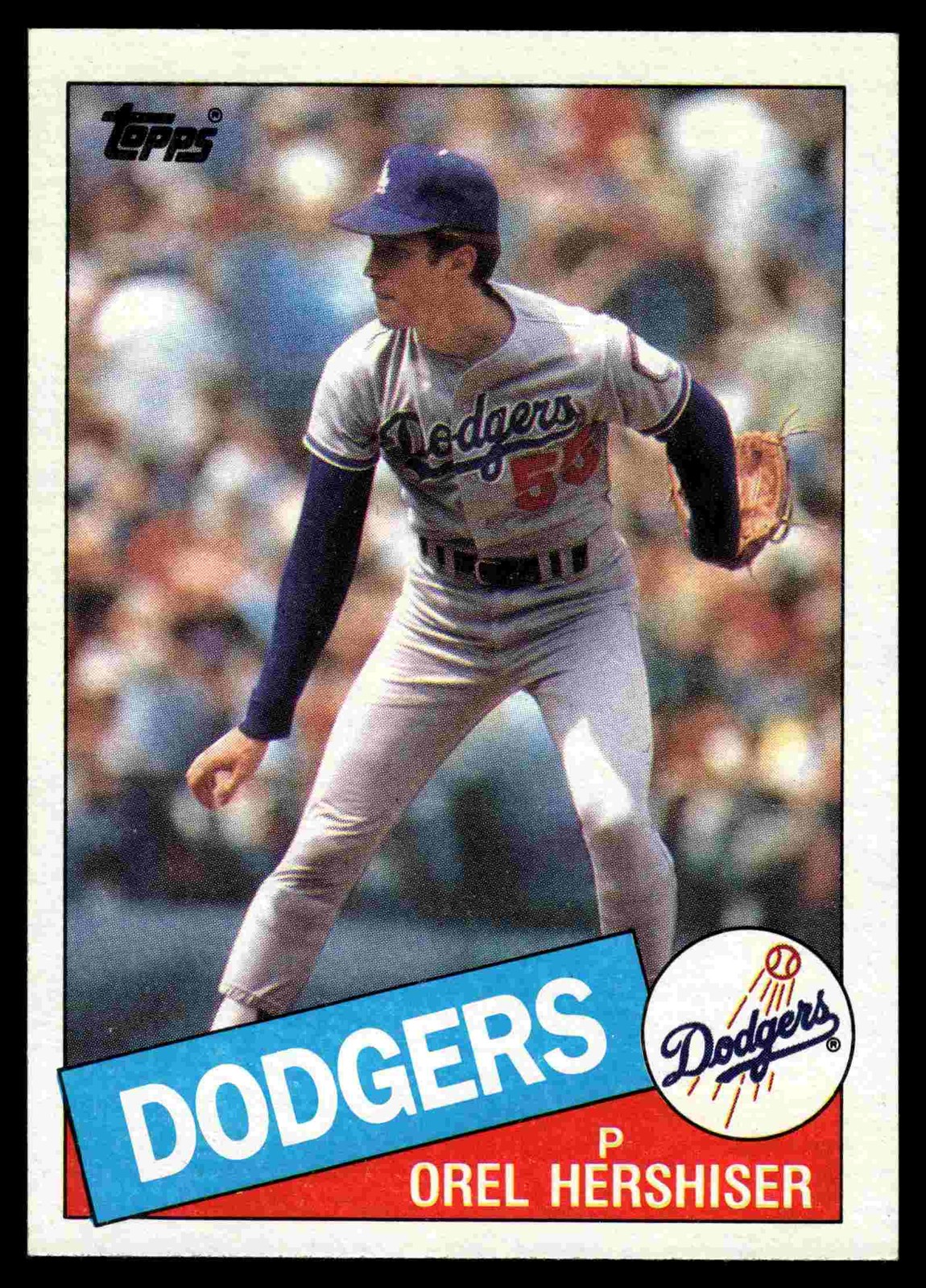 Orel Hershiser 1985 Topps #493
