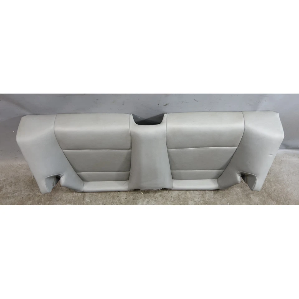 2000-2006 BMW E46 3-Series Convertible Rear Seat Bottom Bench Grey Leather OEM - Image 2 of 4