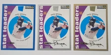 1995 Collector's Choice SE Stat Leaders Tony Gwynn #140 HOF - LOT OF 3 CARDS