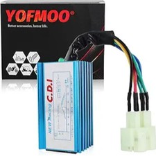 6 Pins AC CDI Box for 50cc - 70cc 80cc 90cc 110cc 125cc 150cc Scooter 4-Stroke E