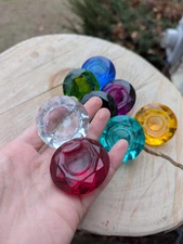 Video Game Gem Cosplay Prop / Custom Set of 8 Gems / Custom Cosplay Gem Resin